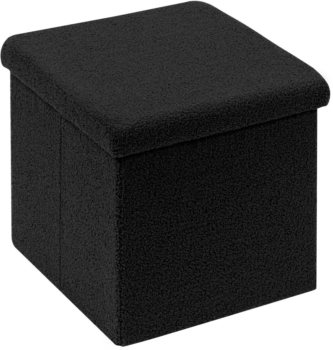 Omgoods - Opvouwbare Stoel met Opslagruimte en Velvet Bekleding