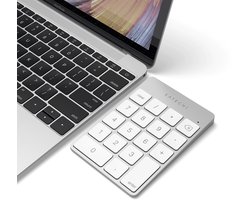 Satechi, Clavier Numérique Sans Fil Bluetooth en Aluminium Ultrafin, Argenté.