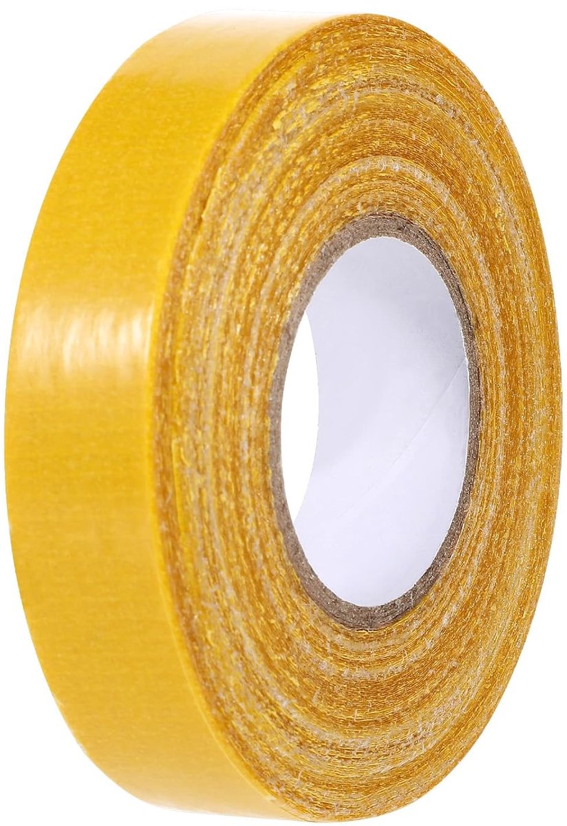 Thijox - Dubbelzijdig Tapijttape 2 cm x 20 m - Zelfklevend Textieltape - Zware Belasting - Transparant Plakband voor Stof - Perfect voor Feest, Campin