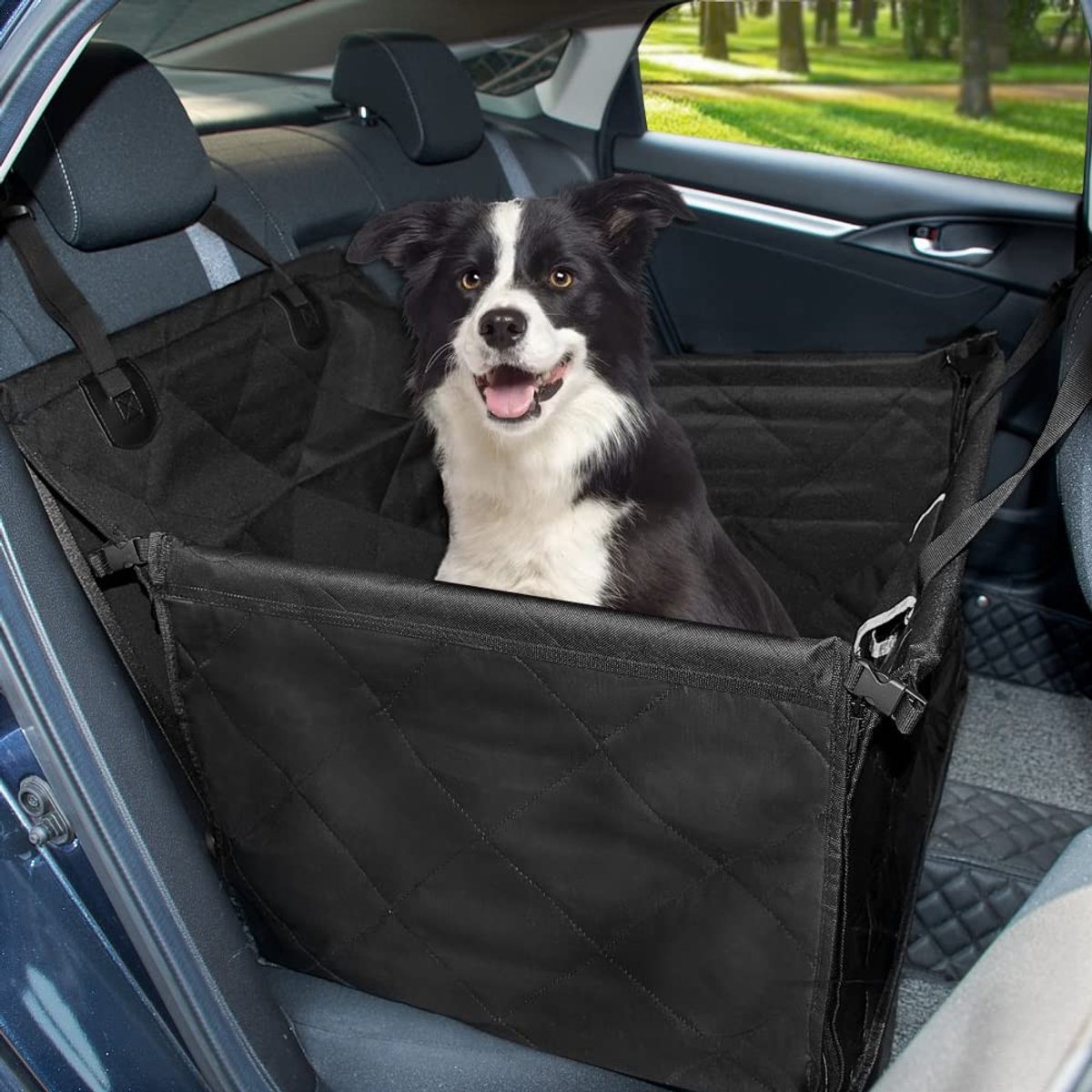 Omgoods – Versterkte Hond Autostoel voor Kleine en Middelgrote Honden met Leash Omgoods – Versterkte Hond Autostoel voor Kleine en Middelgrote Honden met Leash
