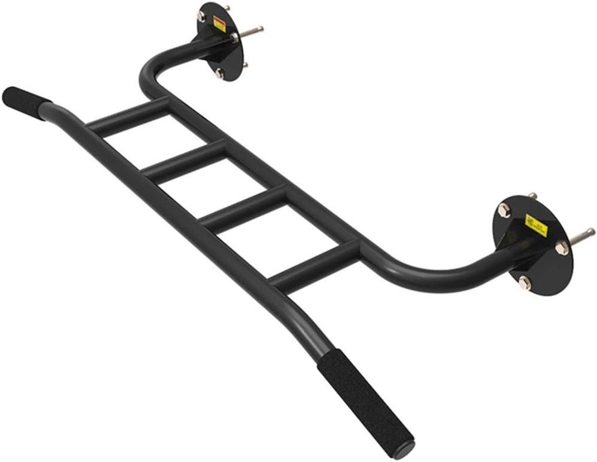 Optrekstang Wandmontage - Pull-up Station - Kracht Training - Multifunctioneel Rek - 200 kg Draagkracht - Zwart