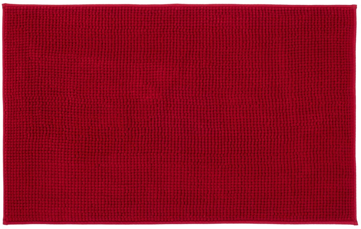 Omgoods - Microvezel Badmat 70x120 cm in Bordeaux