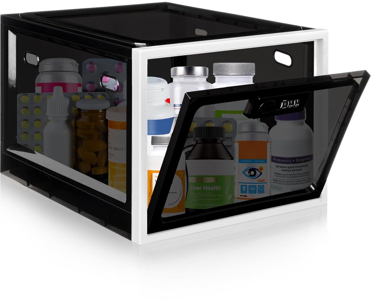 Omgoods - Lockable Opslagdoos voor Medicijnen en Veiligheid