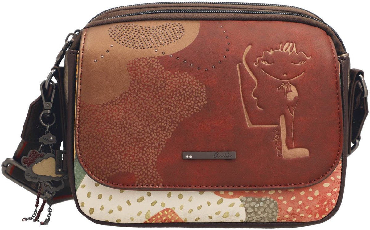 Anekke schoudertas Odyssey Flap-Crossbody Bag Multicolor veelkleurig