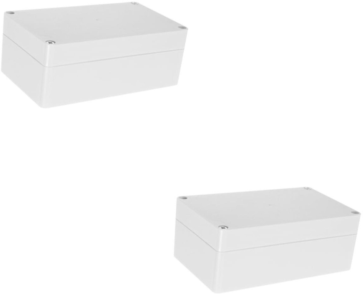 Waterdichte Elektriciteitskast - Aansluitdoos Buiten - Elektrische Beveiliging - Erosiebestendig ABS Materiaal - 15.8 x 9 x 12 cm - Wit