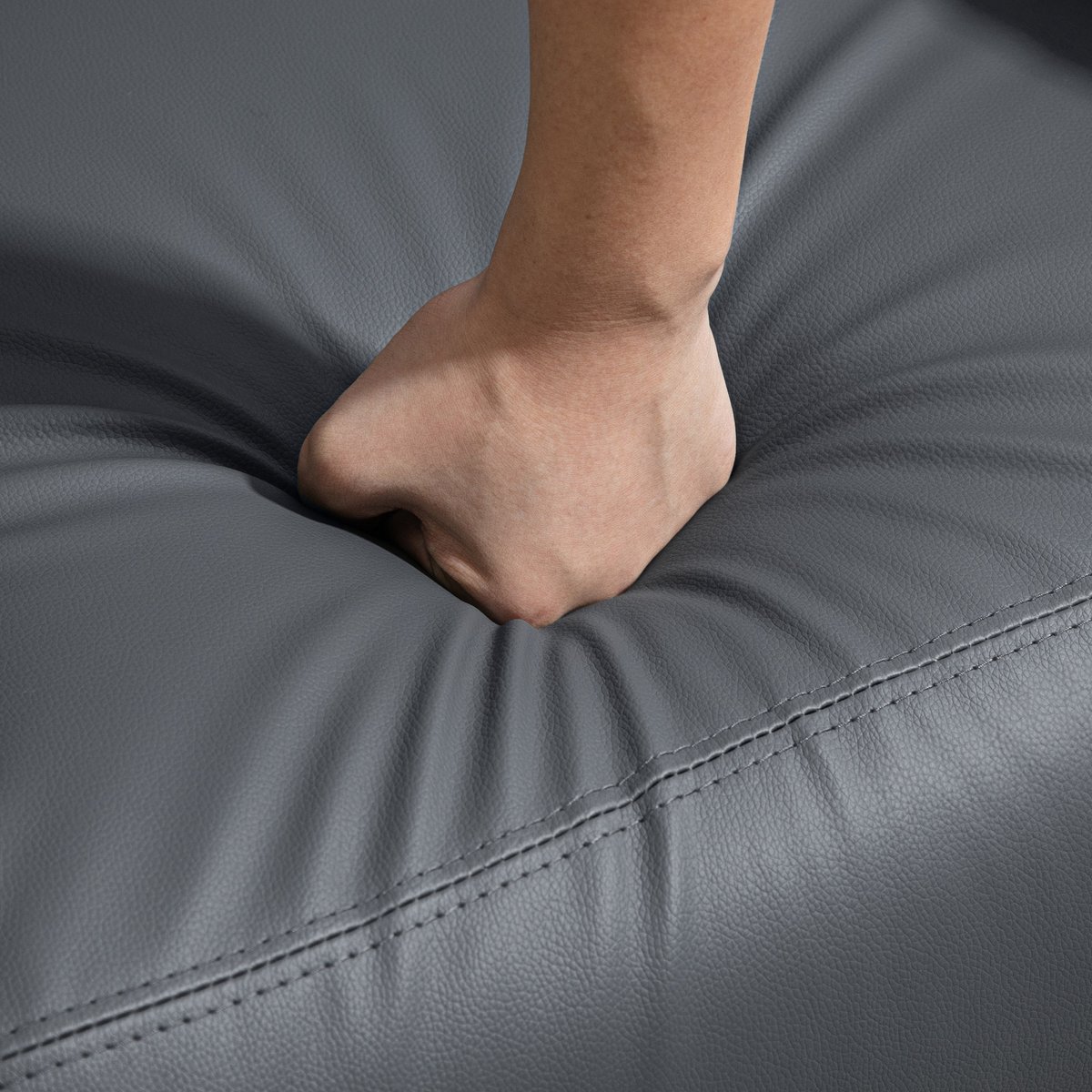 HOMCOM massage relaxfauteuil met afstandsbediening - Massagestoel, tv-fauteuil, relaxstoel - Grijs – foto 2