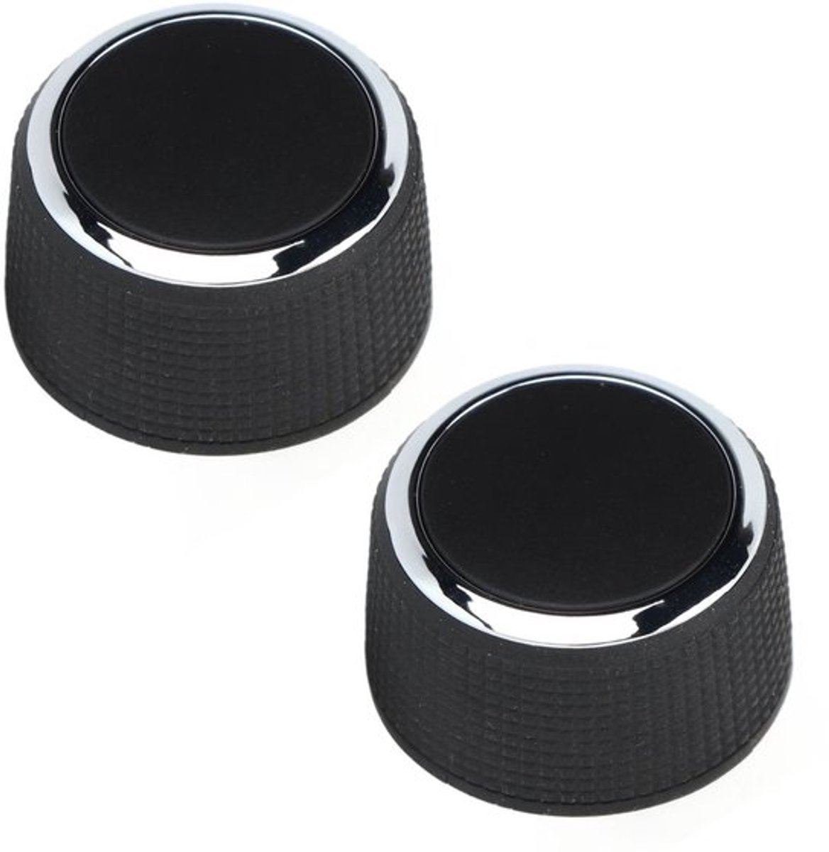Knopschakelaar Vervanging - Volumeregelaar - Airconditioning - 2 Stuks - OEM-nummer 22912547 - Duurzaam ABS Materiaal - Radioknop