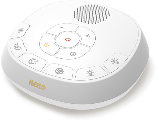 Neno Lumia Baby Sound Machine - Nachtlampje, Hartslagopname, White Noise, Slaapliedjes - USB-C - 11 Kleuren — afbeelding 2