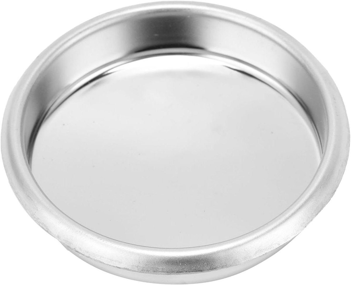 Blindfilter Schijf Backflush Schijf Koffiezetapparaat Onderhoud Roestvrij Staal 54 Mm 8 Stuks Zilver