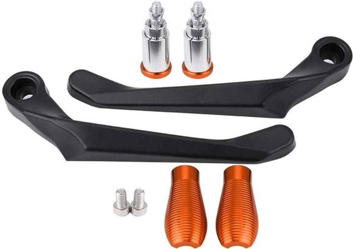 Motorfiets Bumper en CNC Veiligheidshevel voor 7/8" (22mm) Rem- en Koppeling Lever - Bumper Bescherming en Accessoires voor Triumph en MV