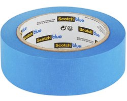 Thijox - ScotchBlue Schilderstape 36 mm x 41 m - 4 Rollen Verpakking - Multifunctionele Plakband voor Schilder- en Decoratiewerkzaamheden - 70% PEFC -