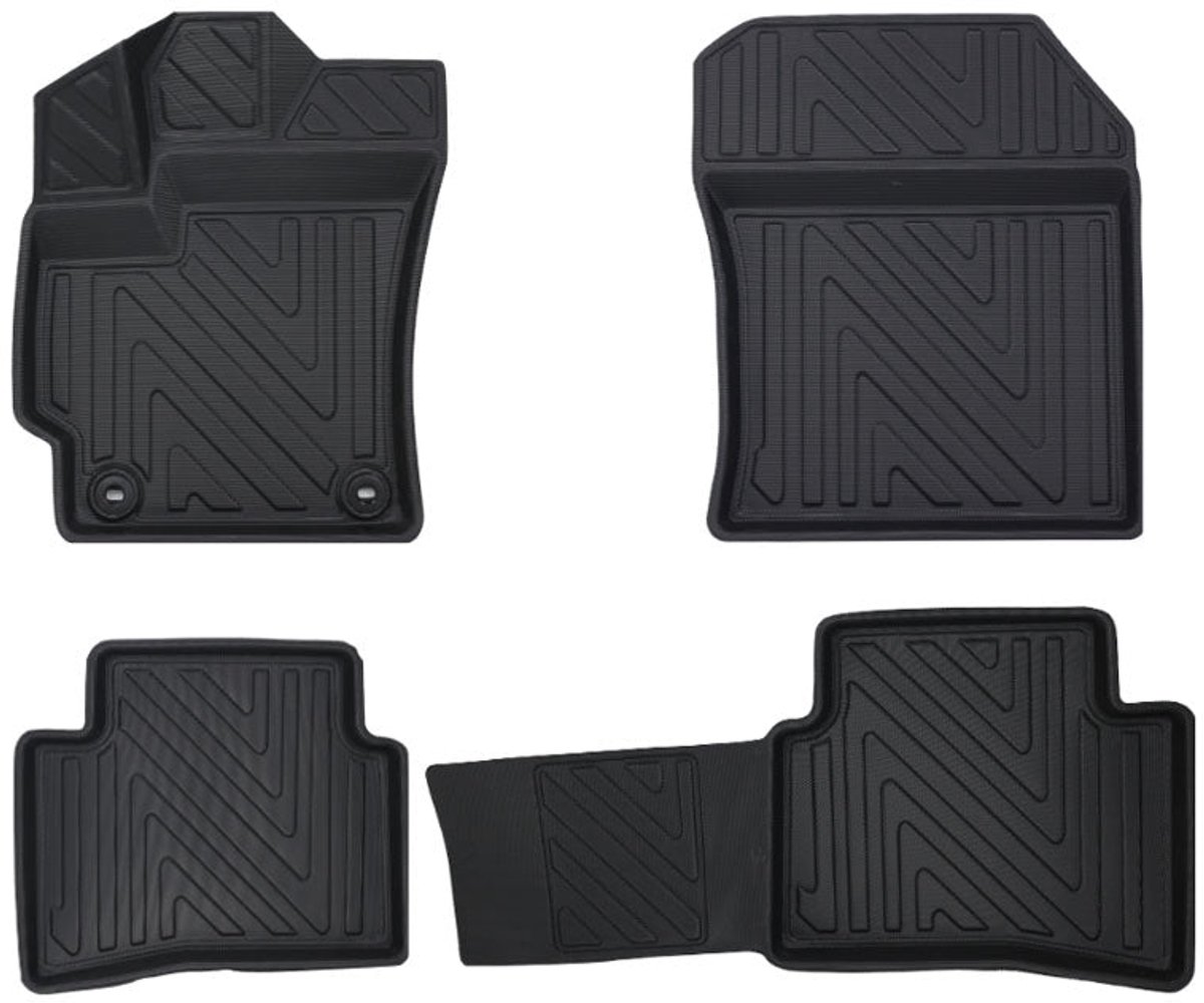 Rubbermatten Suzuki Swace (hybrid) 2020-heden (complete set) - Premium carbonlook