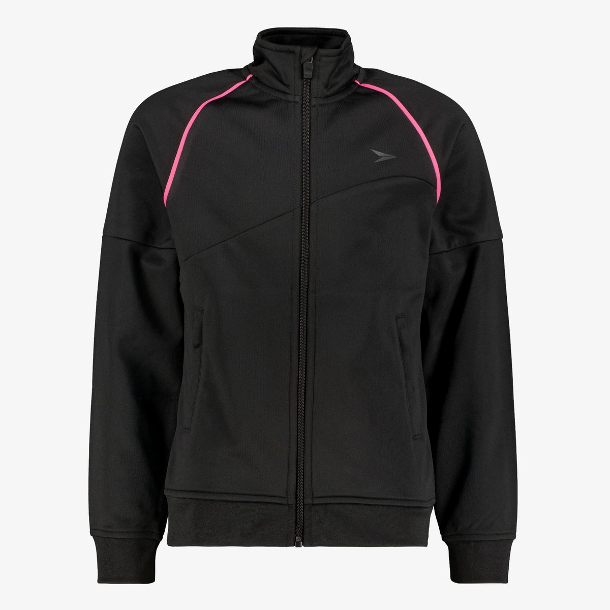 Dutchy meisjes trainingsjas zwart - Maat 128