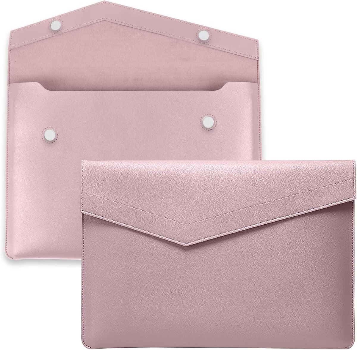 Thijox - Laptophoes 11/11,6/12/13/13,3/14 inch, Grijs/Paarse Laptoptas, Slank en Beschermend, Ideaal voor School, Werk en Reizen
