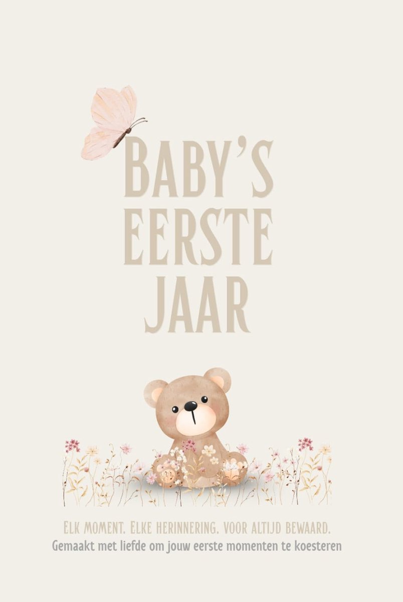 SnelShoppen - Baby's Eerste Jaar Invulboek | Compleet Babyboek voor Zwangerschap, Geboorte, Herinneringen, Mijlpalen, Stamboom en Levenslessen