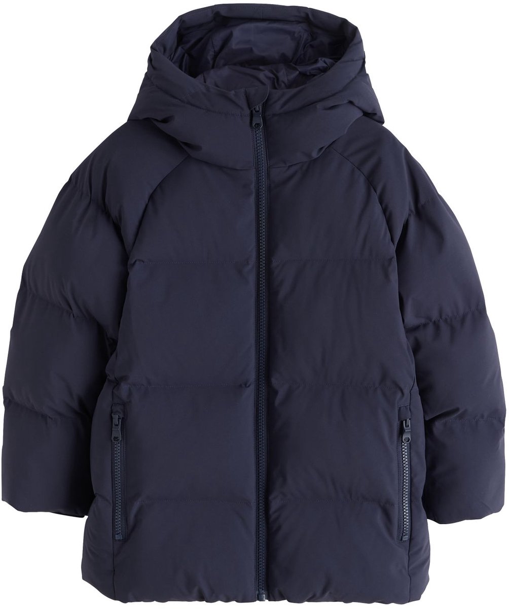 Next - Jongens - Gevoerde jas met microfleece-voering - Blauw