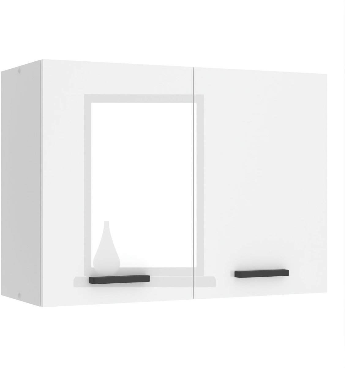 BELINI Hangkast SG 80 cm met 2 Deuren - Wit Hoogglans