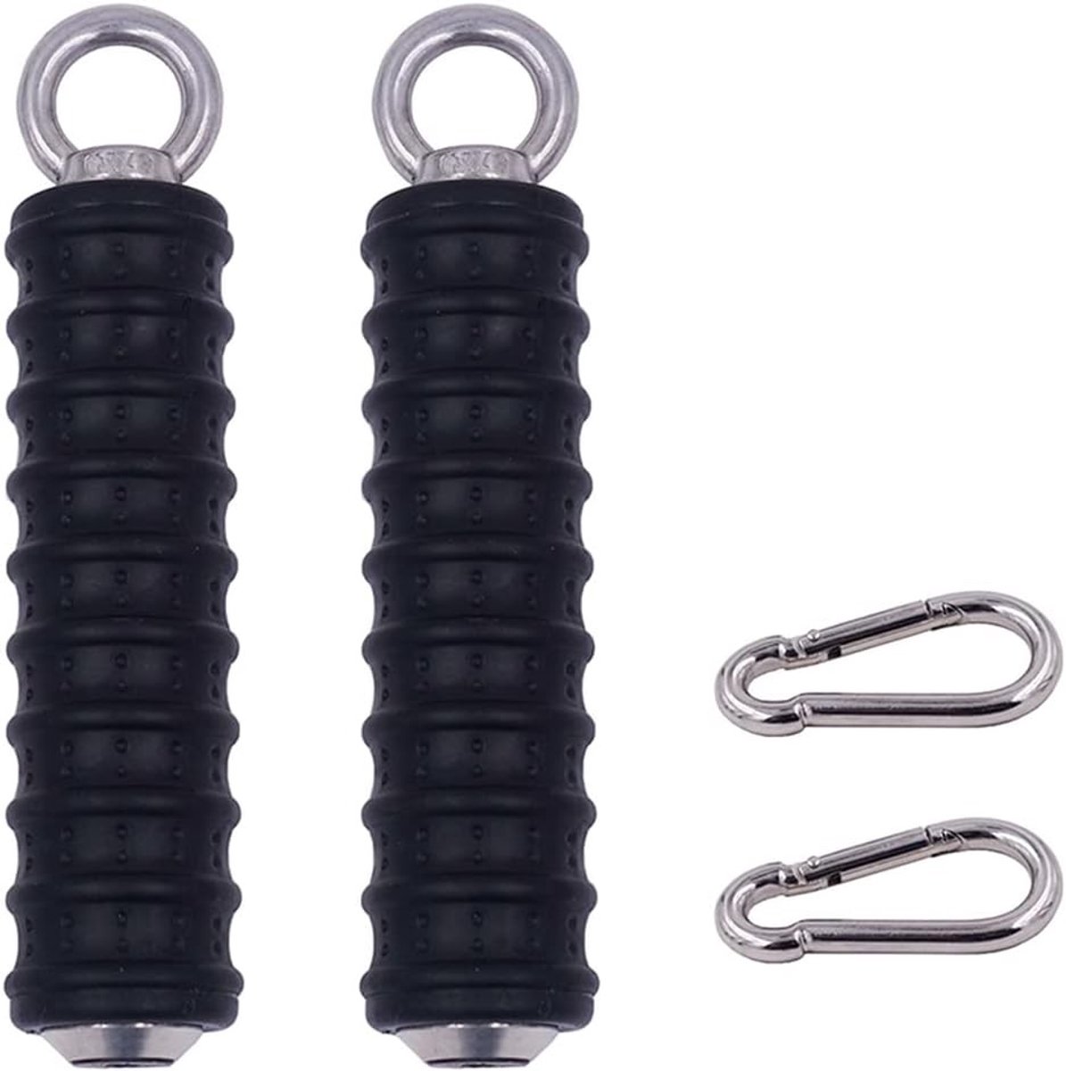 Losse triceps handgrepen voor kabelmachines - 2 stuks - Fitness accessoires voor krachttraining en armspieren
