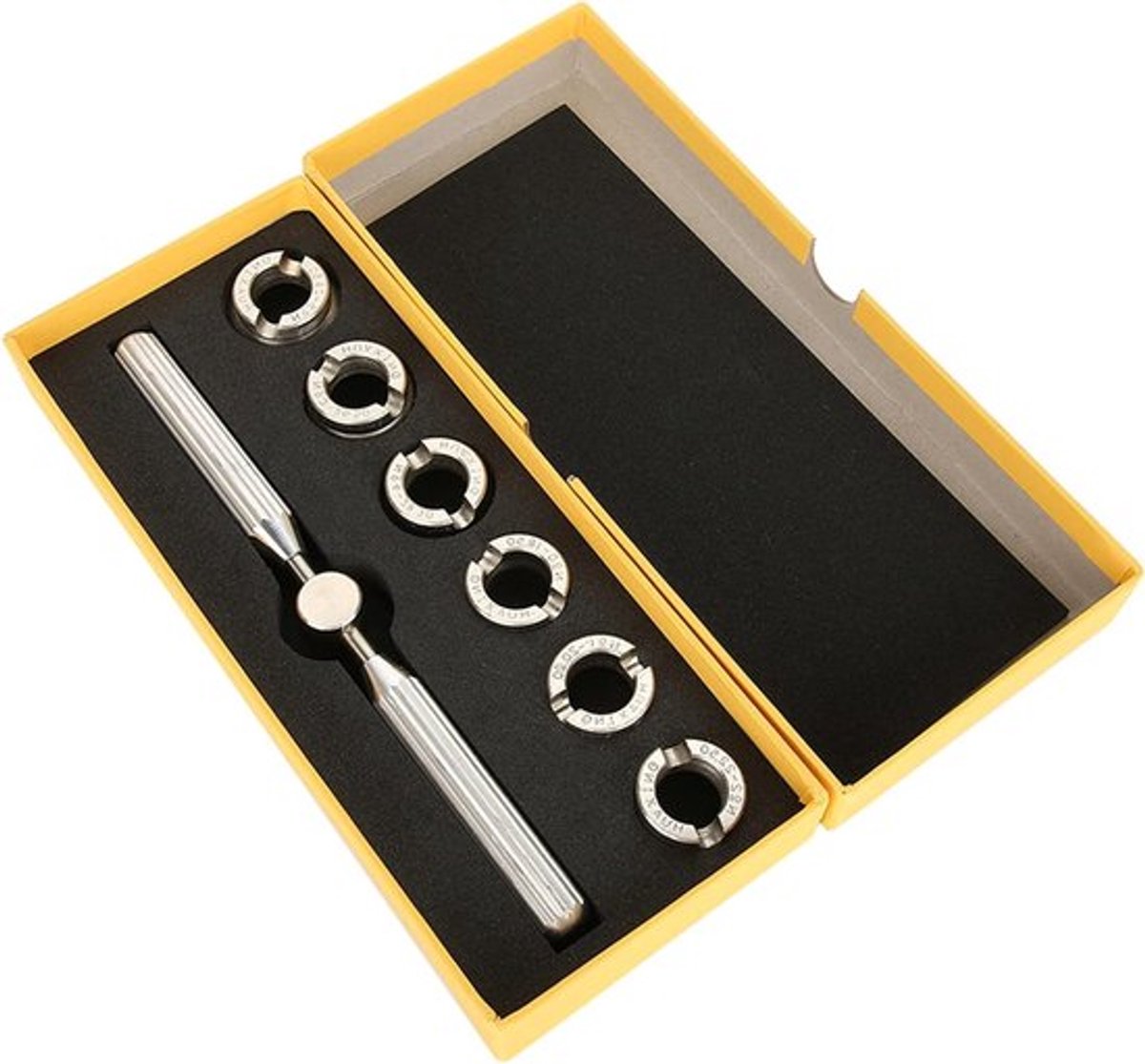 Duurzame Horloge Case Opener met Stabiele Structuur, Lichtgewicht en Roestvrij, Ideaal voor Horlogemakers en Klokkenliefhebbers