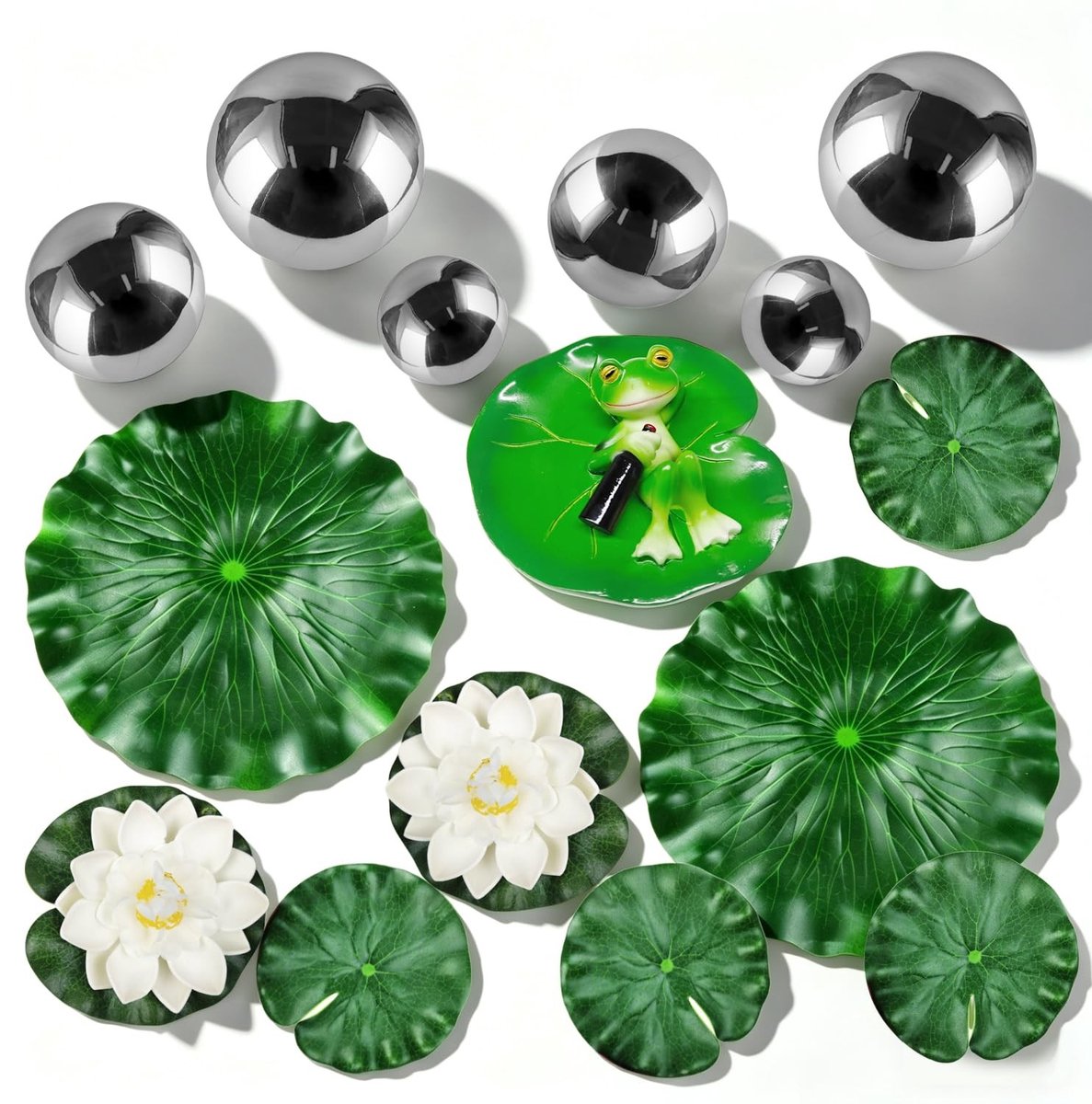 Solidchoice - Zwemballen voor Mini-Vijver en Decoratie (15 stuks)