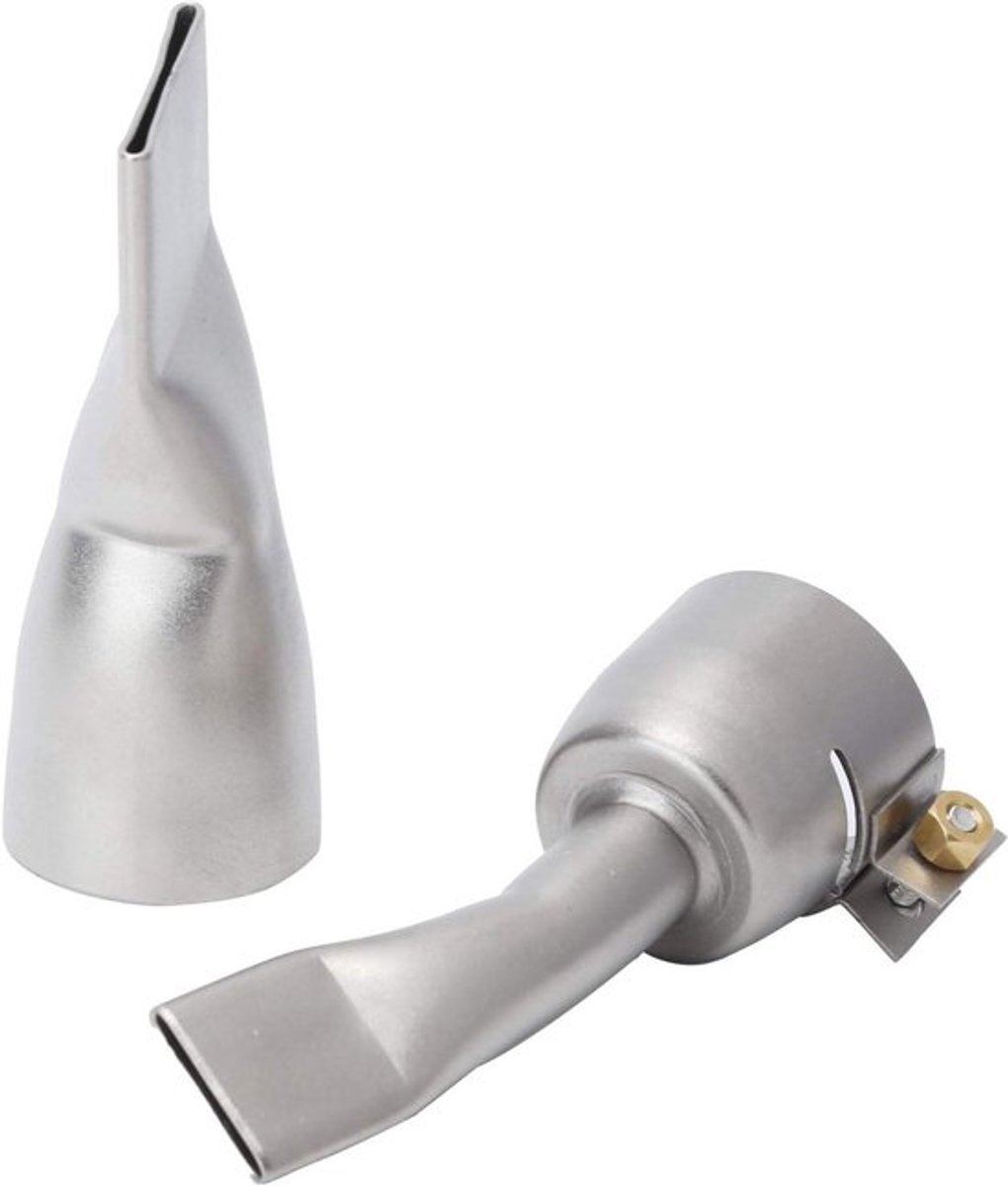 Plat Lasmondstuk 2 Stuks - Verwarmingstoorts Mondstuk met Platte Punt - 20 Mm en 40 Mm - LasgereedschaptableViewSearchWidget - Producten, zoekHMtableViewSearchWidget - Producten, zoek_woord3tableViewSearchWidget