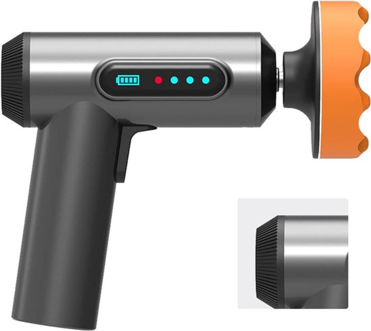 Draadloze Auto Polijstmachine voor Waxen en Schuren - Lithium Accu, Draagbaar en Efficiënt voor Auto-onderhoud