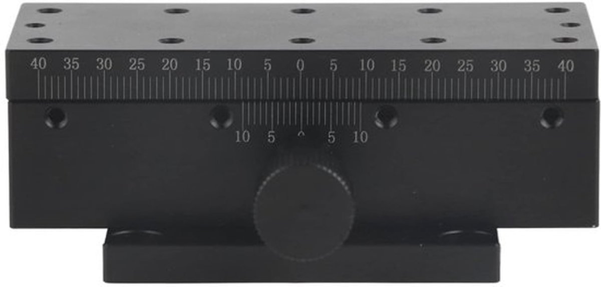 Solidchoice - Handmatige X-as Lineaire Trap - Aluminium Dovetail Trog - Precisie Aanpassingsplatform - Duurzaam en Efficiënt - Geschikt voor Mecha