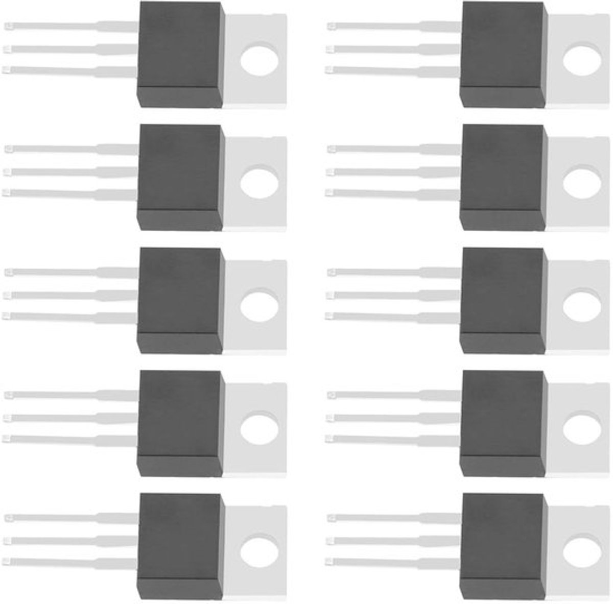 Spanningsregelaar - Lineaire - Precisie - TO-220 - 3 Pin - 3.3V - 950 mA - Testapparatuur - Machieedschappen - Geschikt voor - Precisie-instrumenten