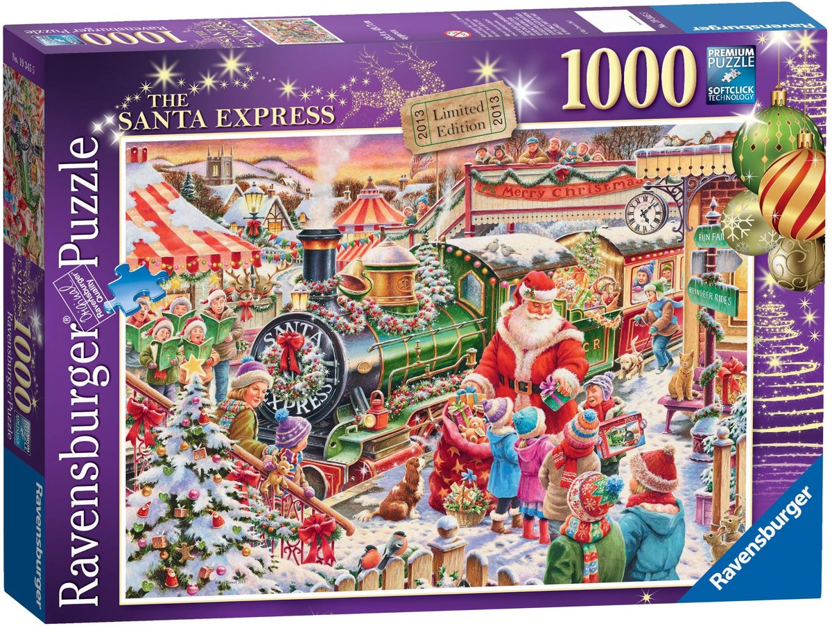 Solidchoice - Santa Express Limited Edition Puzzel 1000 Stukjes