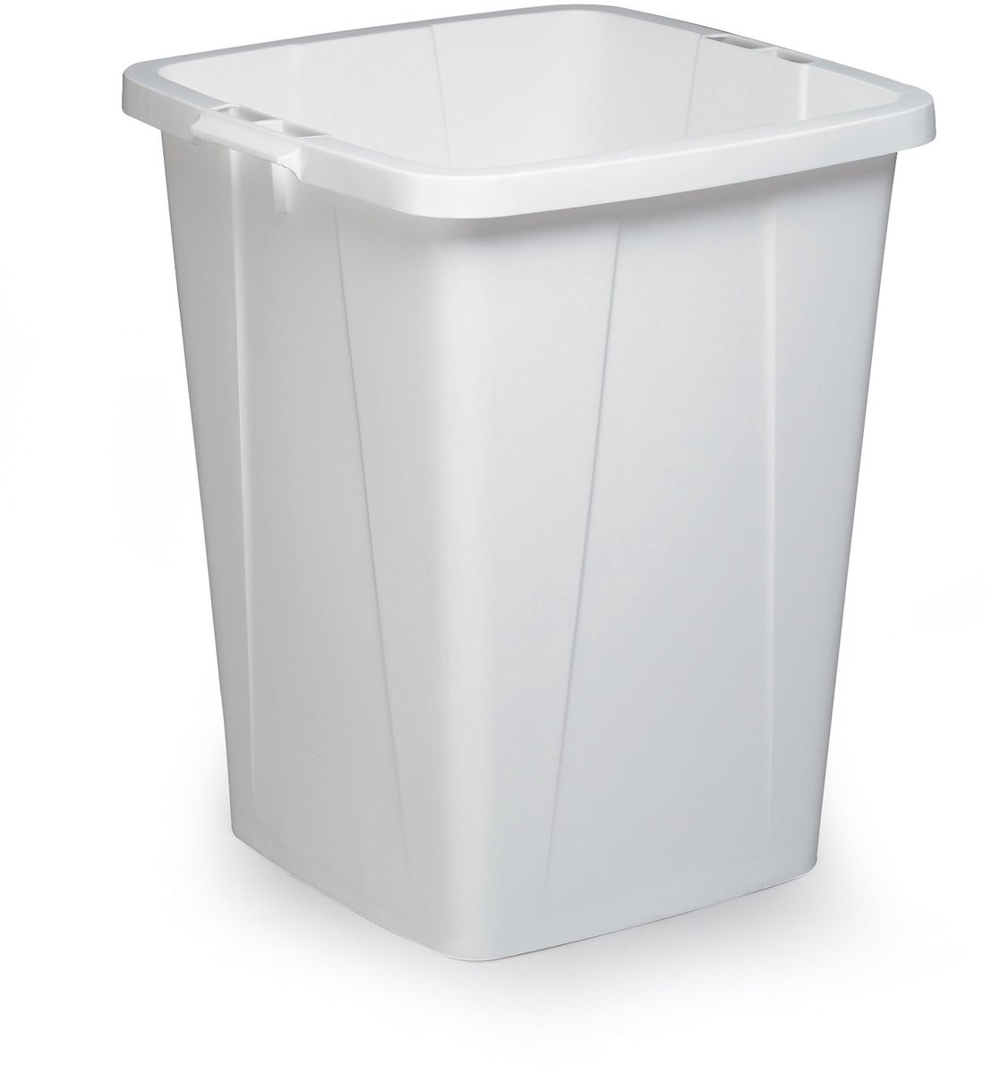 Solidchoice - Vierkante Afvalbak 90 Liter voor Afvalscheiding en Recycling
