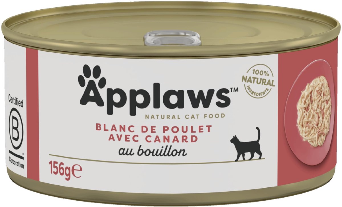 Solidchoice - Natuurlijke Premium Kattenvoer met Kip en Eend