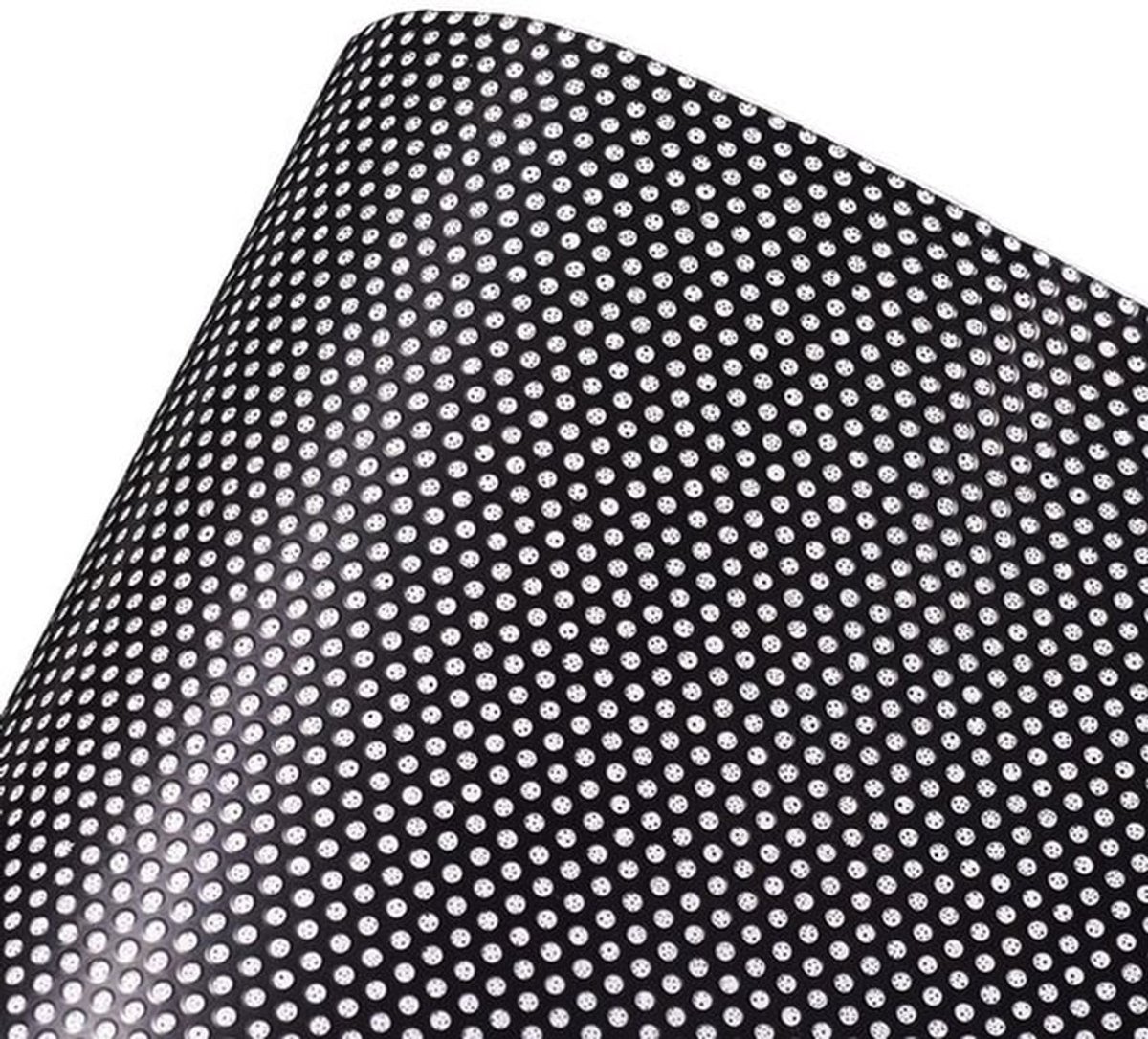 Autoruitfolie met 50/50 microgeperforeerd oppervlak - Verduisterend - Privacyfolie - Zonwerend - Zelfklevend - Warmte- en UV-bescherming (30 x 120) - Raamfolie