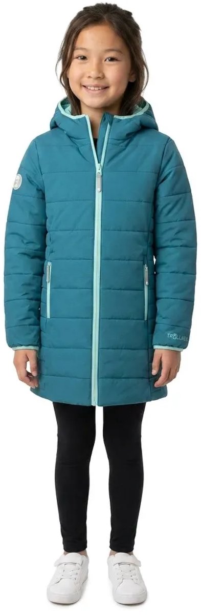 Trollkids Stavanger Coat Jas Blauw 176 cm Meisje