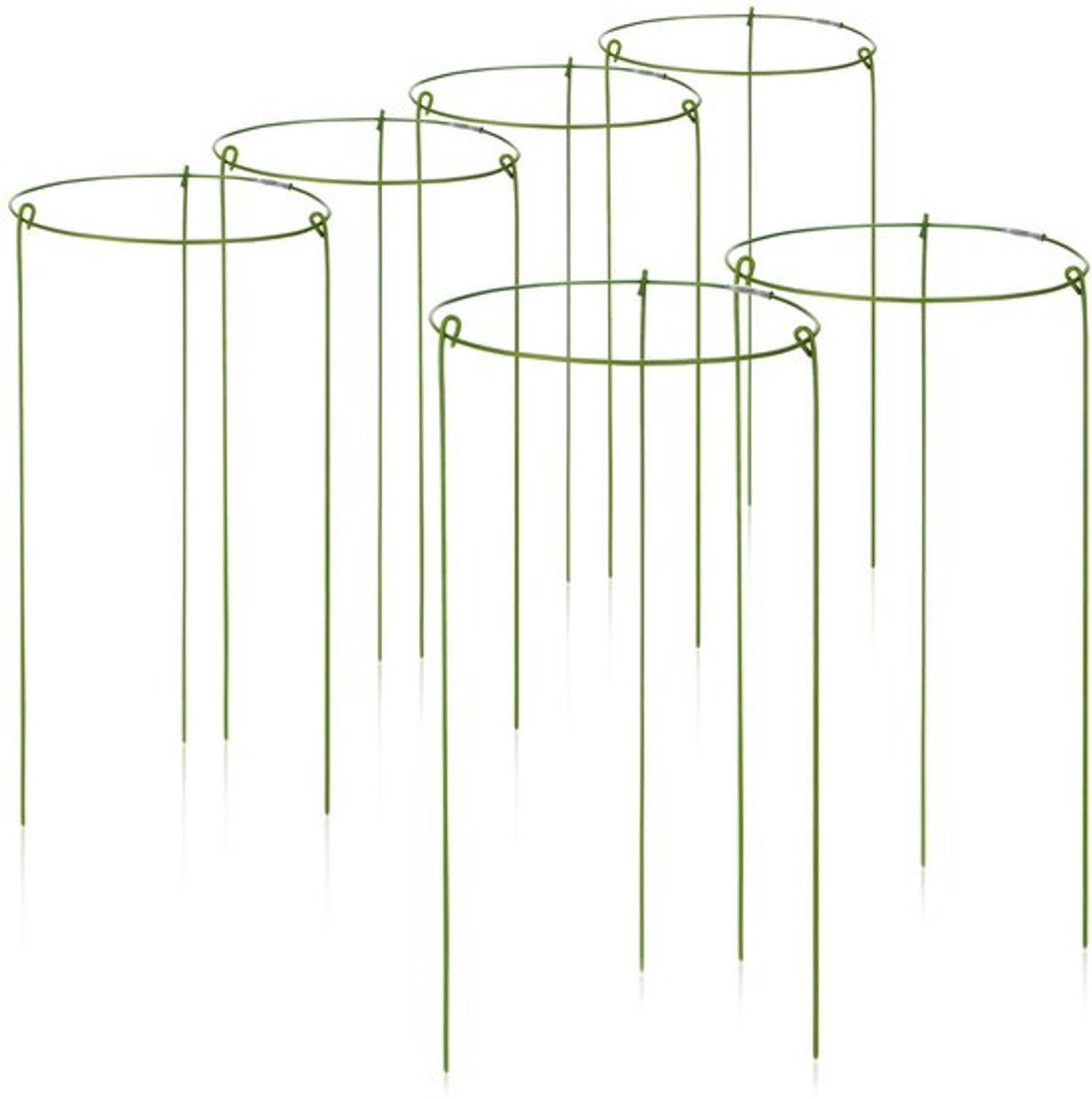 Struikhouder 28 cm - Ronde Plantensteun - Plantensteunen voor Klimplanten - Klimhulp - Ondersteuning voor Bloemen - Ø 18 cm