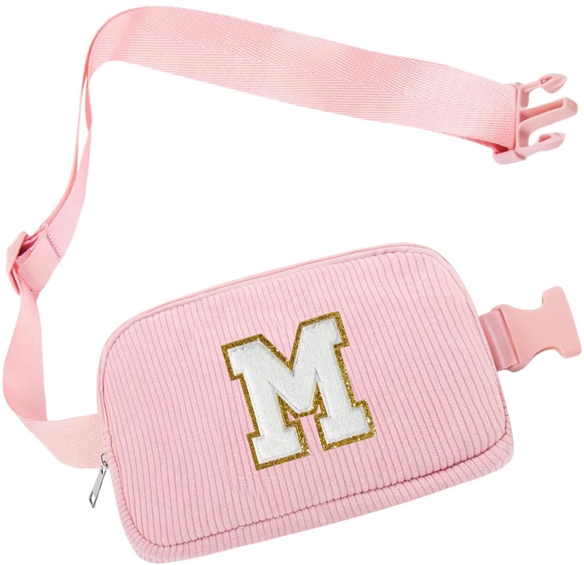 Solidchoice - Gepersonaliseerde Taille Tas voor Dames in Roze