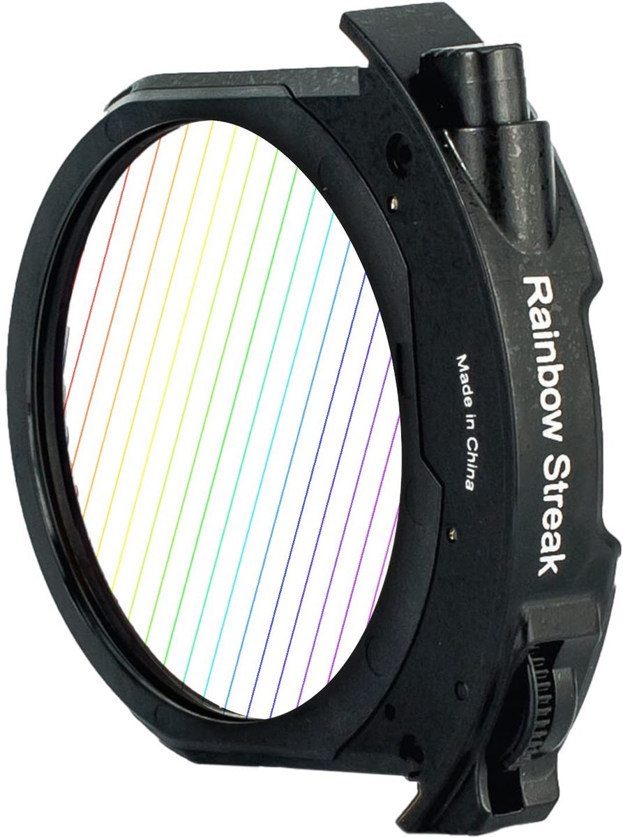 Solidchoice - Rainbow Streak Drop-In Filter voor Canon en Meike Adapter Series