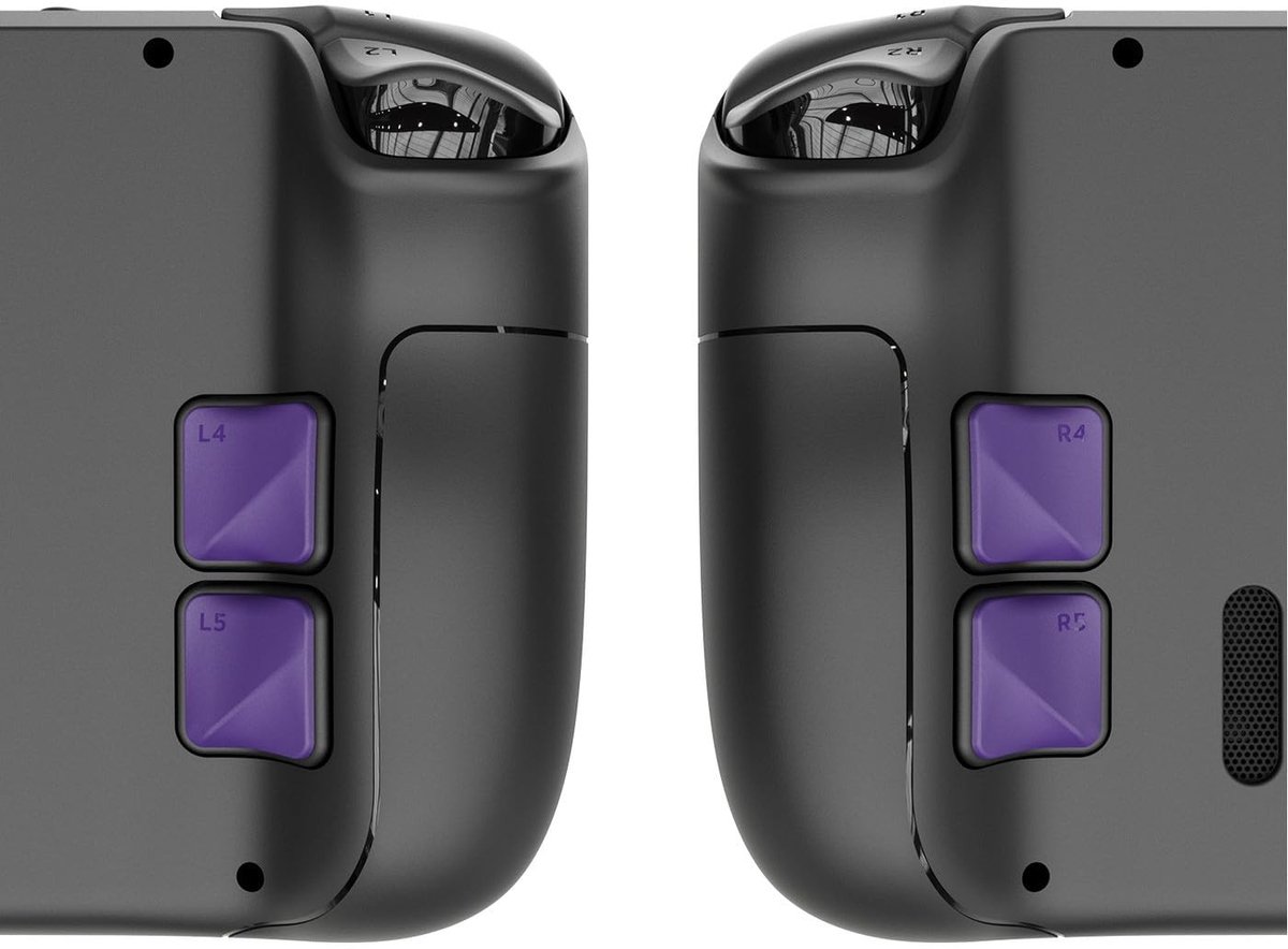 Solidchoice - Back Button Enhancement Set voor Steam Deck - Galactic Purple, 4pcs