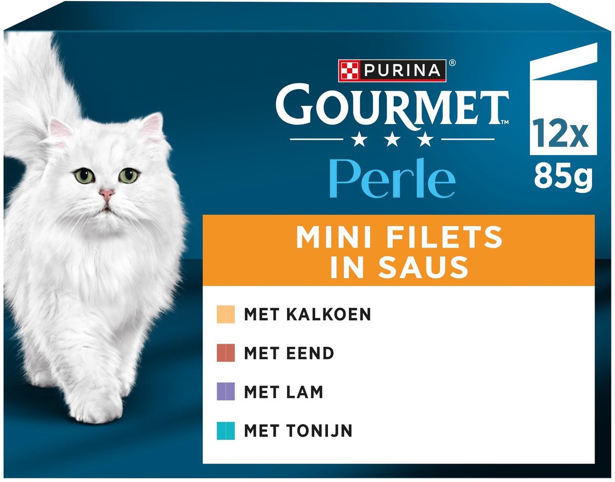 Solidchoice - Sauce Delight Kattenvoer met Kip, Eend, Tonijn en Lam