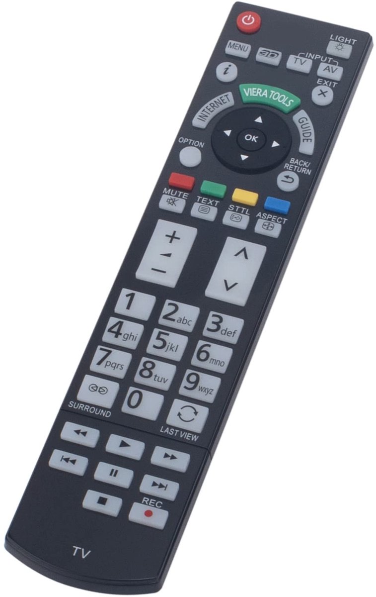 Solidchoice - Vervangende Afstandsbediening voor Panasonic Plasma TV