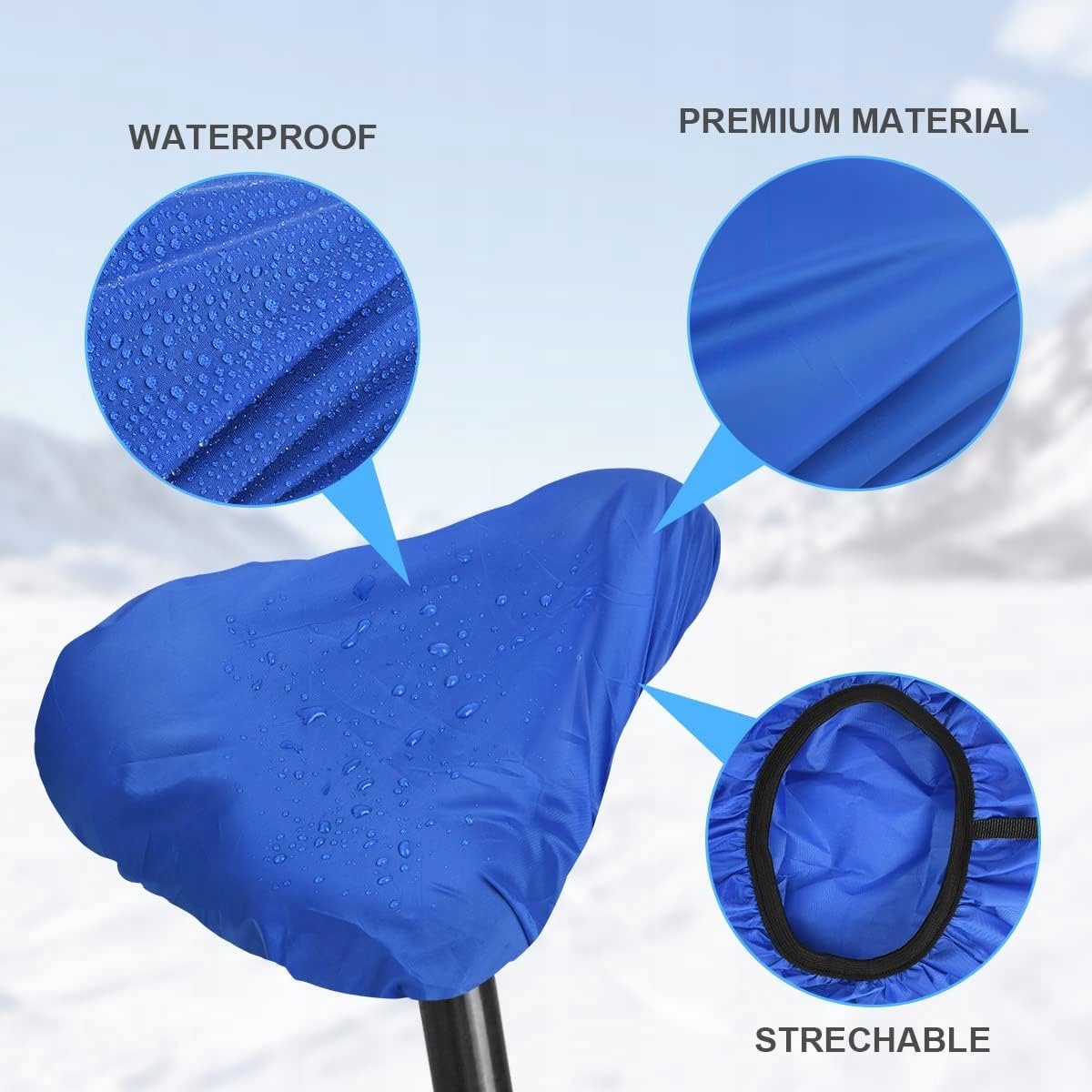 Waterdichte Fietszadelhoes - Universele Bescherming