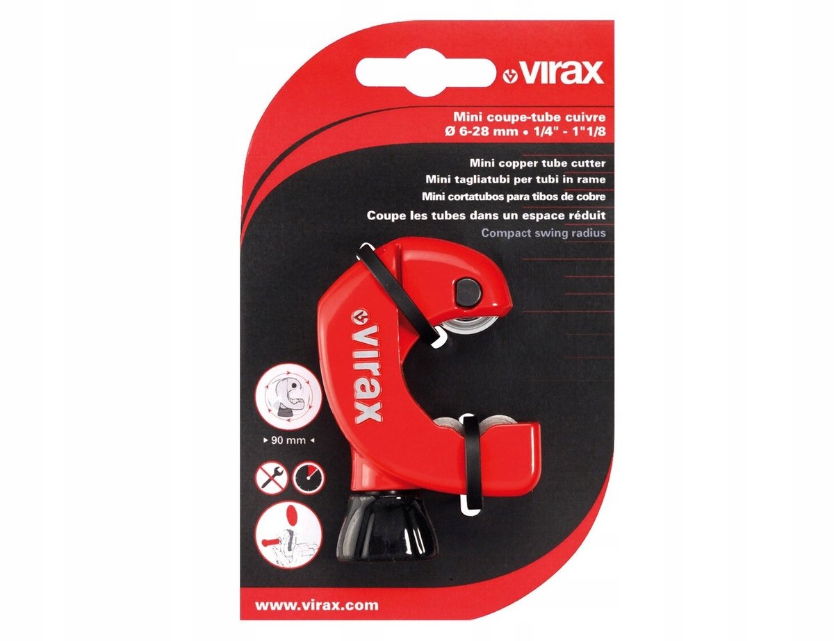 Virax Mini Pijpen Snijder Cu 6-28 mm