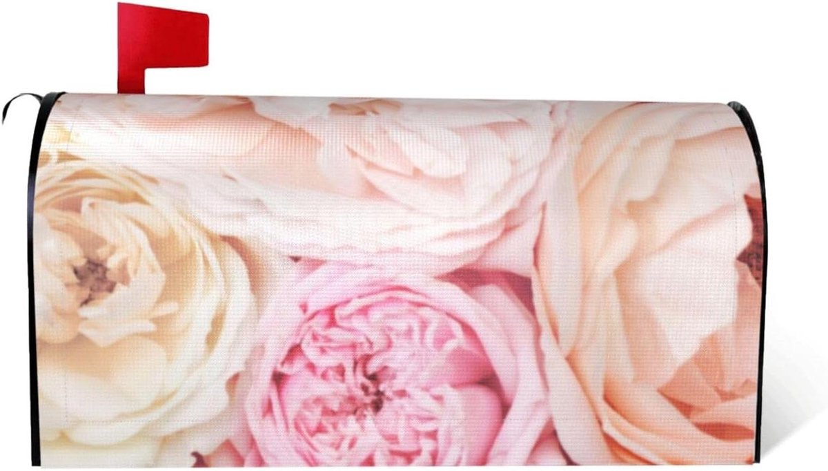 Brievenbus Cover - Brievenbushoes Brievenbusdecoratie - Brievenbus Versieren - Waterdichte Oxford Stof - 53 x 45 cm - Roze
