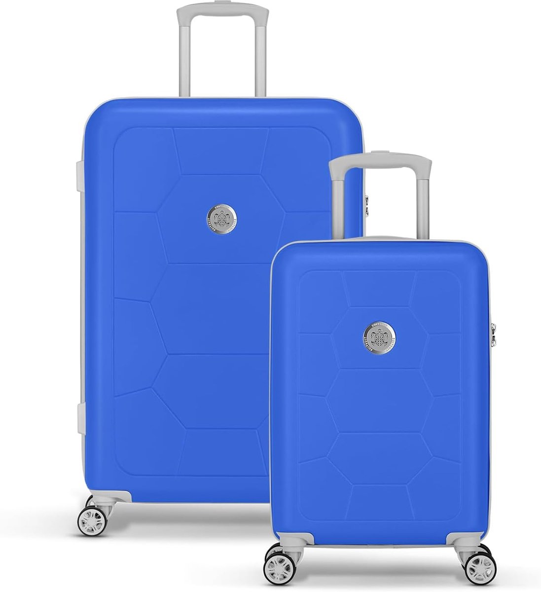 Reiskoffer set - Lichtgewicht handbagage en grote reiskoffer - Hardcase met 4 wielen - Ideaal voor reizen - SnelShoppen