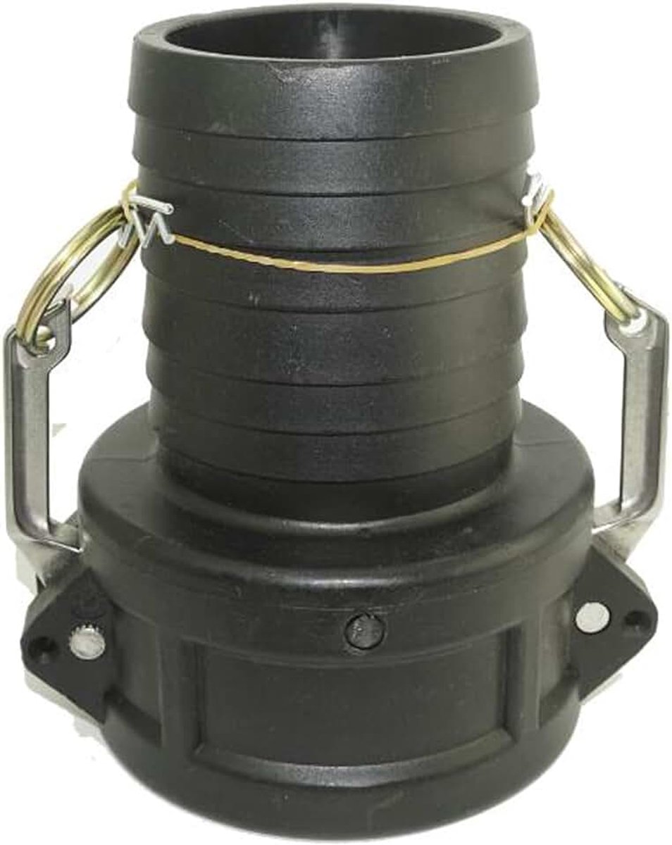 2 "IBC Camlock C Adapter Vrouwelijke Pijp Staart Connector Tank Water Brandstof Tank Vrouwelijke Adapter voor Tuinslang, Olie Brandstof Water Fitting