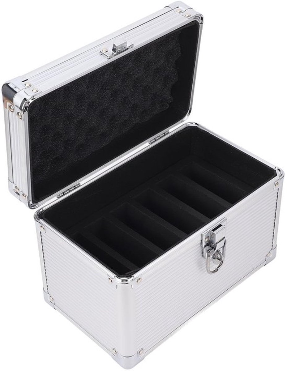 CD Opslagbox - 6 Slots - Waterdicht - CD/DVD Houder - Opbergmap - Duurzaam - Efficiënte Organisatie