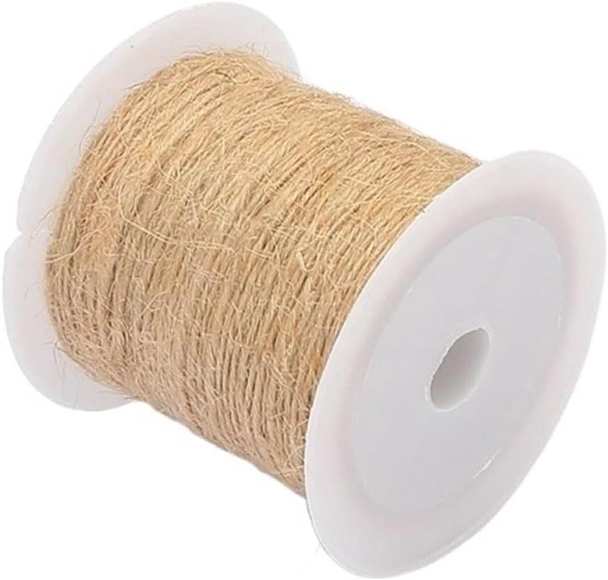 Jute Touw - Bindkoord Natuurlijk - Knutselen en Tuinieren - Milieuvriendelijk Materiaal - 50 meter - Natuurlijk Bruin