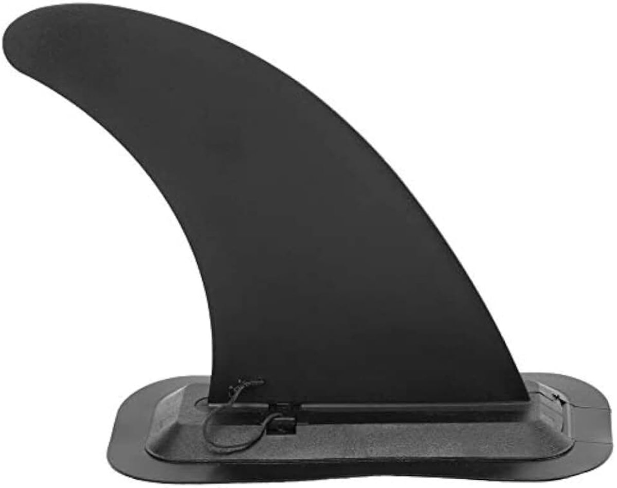 Surf Center Fin, Surf SUP Fin Longboard Surfboard Stand Up Paddle PVC Afneembare Center Fin-Zwart