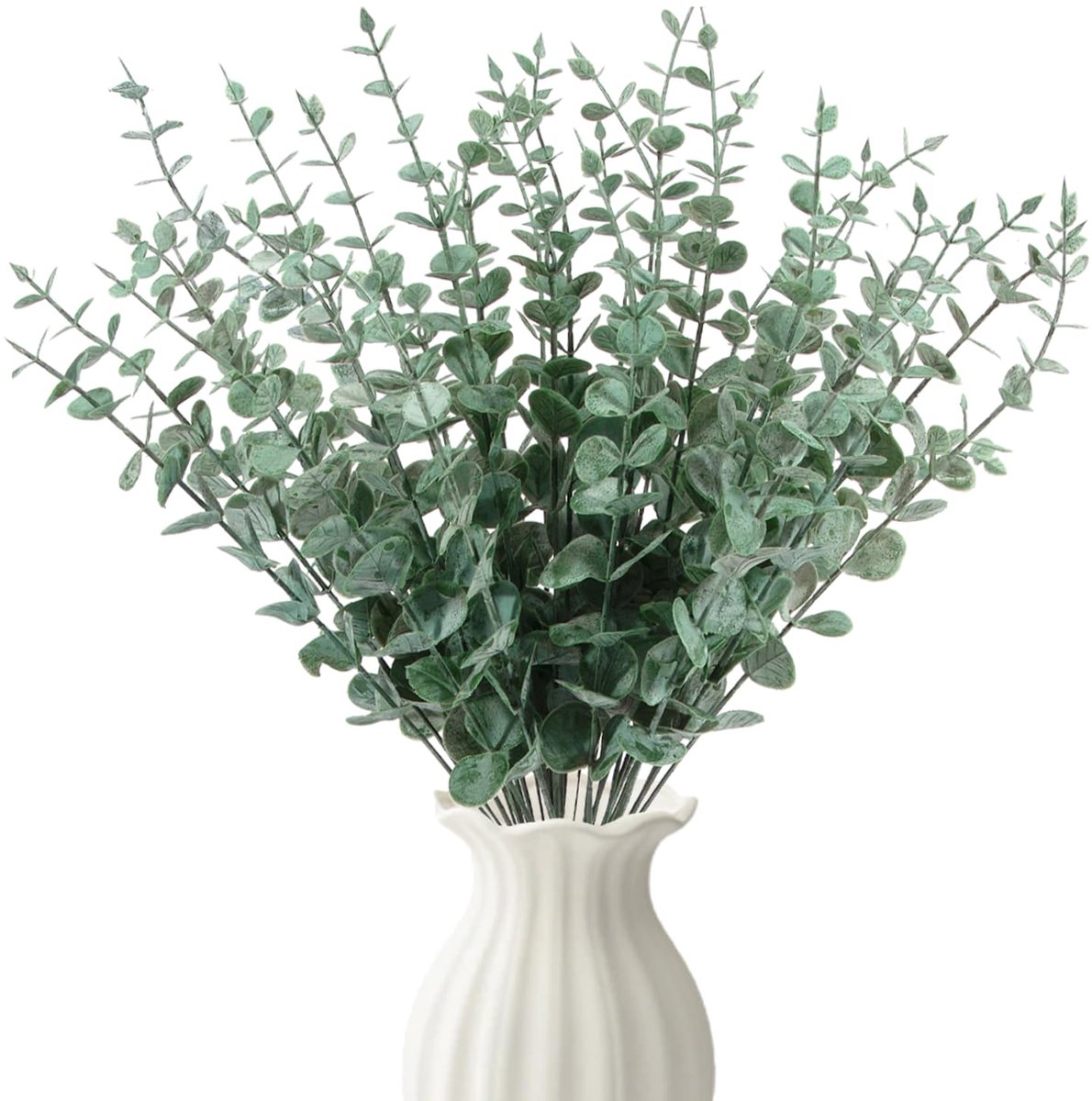 Eucalyptus, eucalyptusstengels, natuurlijke eucalyptus gedroogde bloemen, eucalyptusbladeren, gedroogde eucalyptus kunstplantentakken voor boeket, bruiloften, feest, thuis