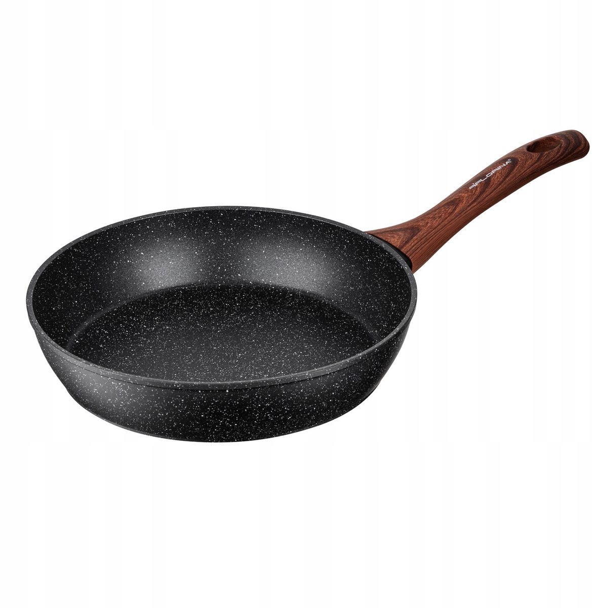 Florina Master Black Koekenpan 24cm Aluminium met Marmeren Coating