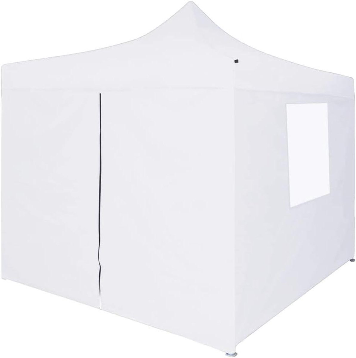 Vouwpaviljoen Partytent - Pop-up tent - Feesten en evenementen - UV- en waterbestendig dak - 3 x 3 meter - Wit